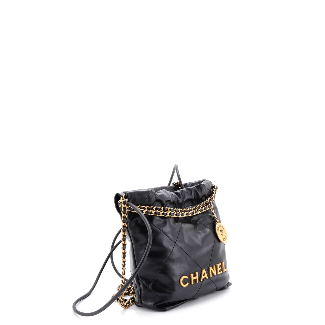 Chanel Chanel 22 Chain Hobo Quilted Calfskin Mini (1 of 5)