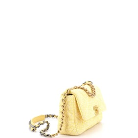 Chanel Chanel 19 Flap Bag Quilted Tweed Medium
