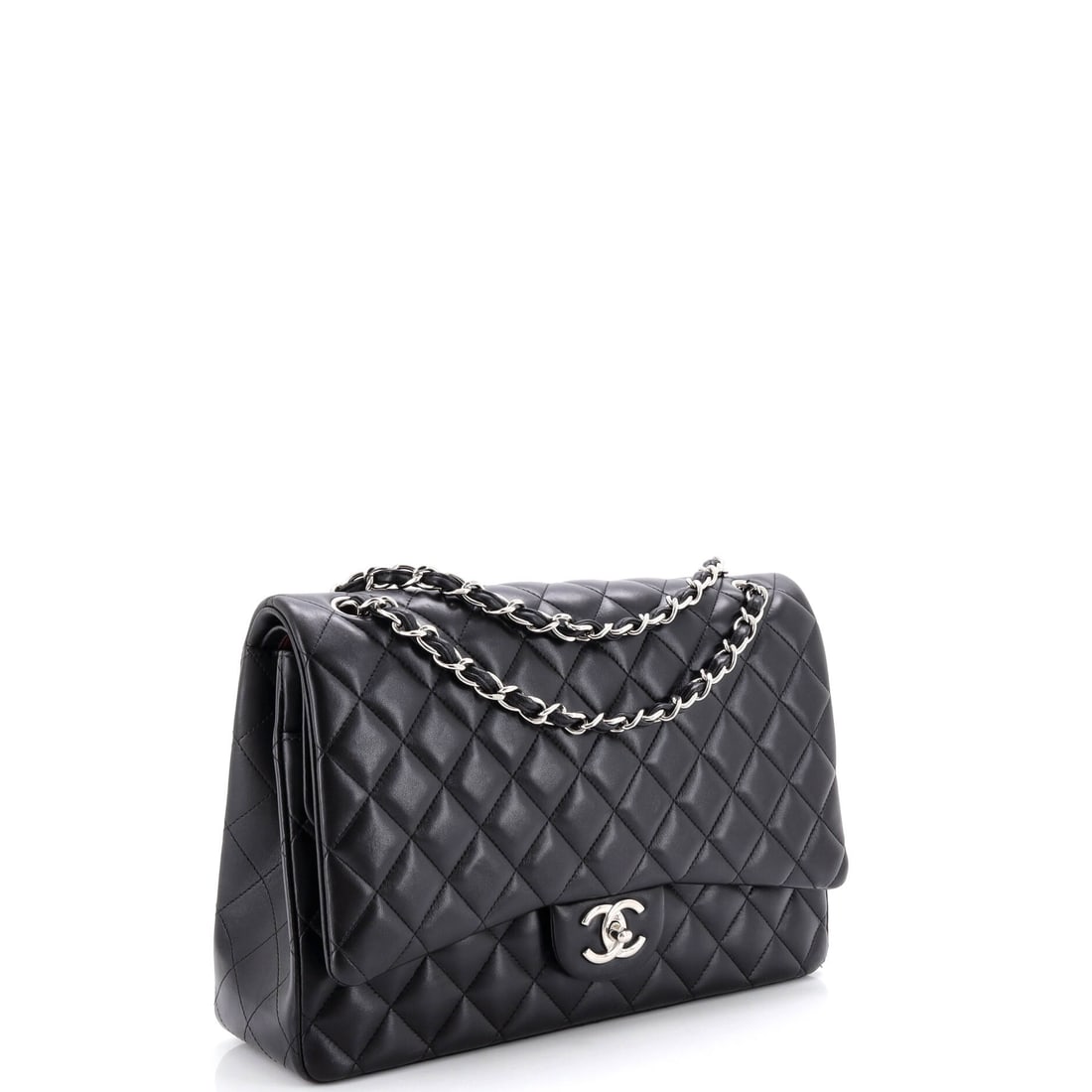 Chanel Chanel Classic Double Flap Bag Quilted Lambskin Maxi (1 of 6)