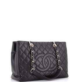 Chanel Chanel Grand Shopping Tote Quilted Caviar