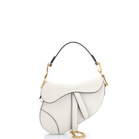 Christian Dior Christian Dior Saddle Handbag Leather Mini