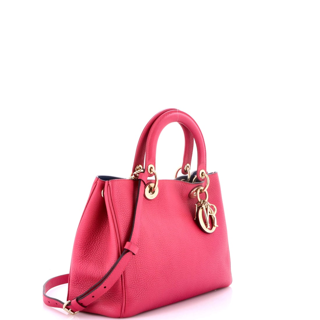 Christian Dior Christian Dior Diorissimo Tote Pebbled Leather Medium (1 of 7)