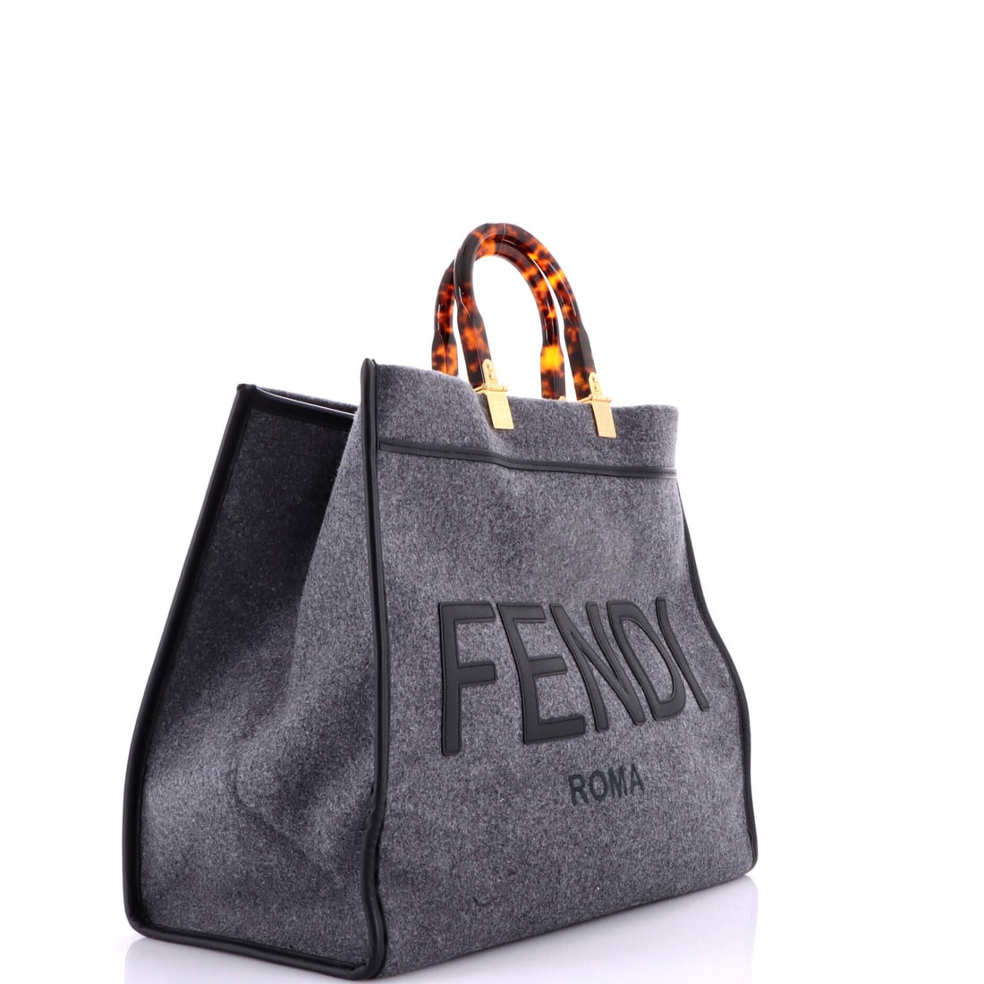 Fendi Fendi Sunshine Shopper Tote Wool Large (1 of 6)