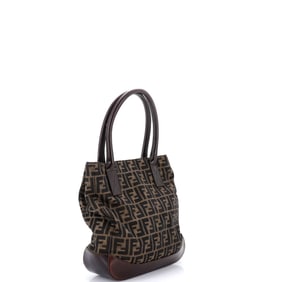 Fendi Fendi Vintage Open Tote Zucca Canvas Medium