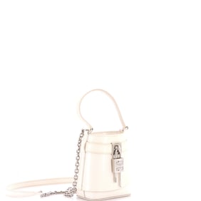 Givenchy Givenchy GV Shark Lock Bucket Bag Leather Micro