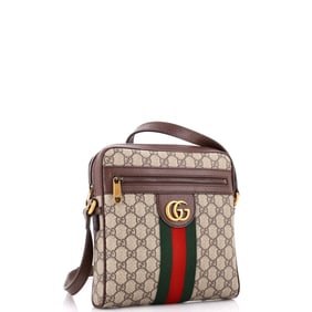 Gucci Gucci Ophidia Messenger Bag GG Coated Canvas Small