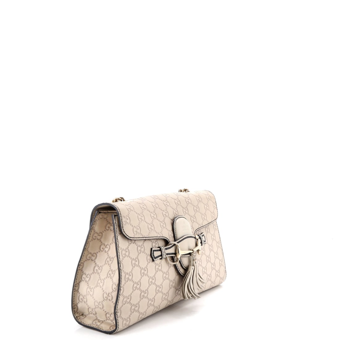 Gucci Gucci Emily Chain Flap Bag Guccissima Leather Medium (1 of 6)