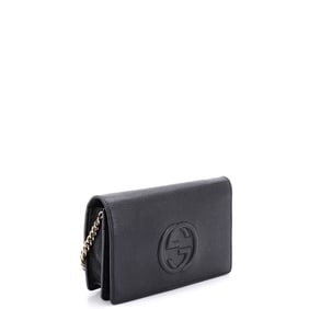 Gucci Gucci Soho Wallet on Chain Leather