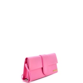 Jacquemus Jacquemus Le Bambino Top Handle Flap Bag Leather Long