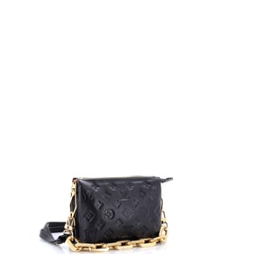 Louis Vuitton Louis Vuitton Coussin Bag Monogram Embossed Lambskin BB
