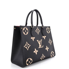 Louis Vuitton Louis Vuitton OnTheGo Tote Bicolor Monogram Empreinte Giant MM
