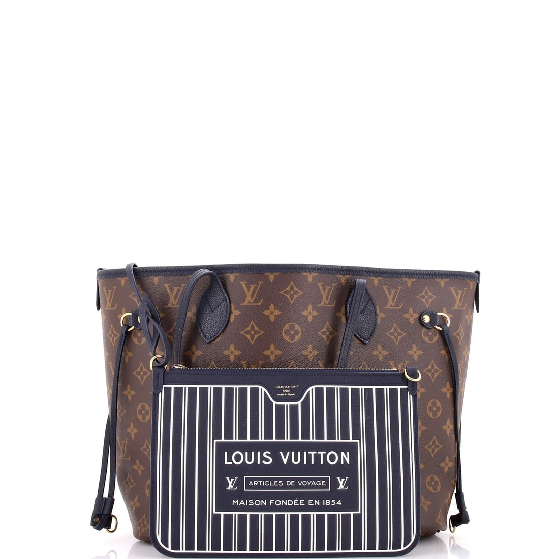 Louis Vuitton Louis Vuitton Neverfull Inside Out Monogram Canvas and Leather MM (1 of 6)