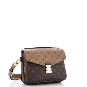 Louis Vuitton Louis Vuitton Pochette Metis Reverse Monogram Canvas