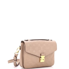 Louis Vuitton Louis Vuitton Pochette Metis Monogram Empreinte Leather