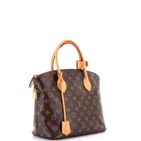 Louis Vuitton Louis Vuitton Lockit NM Handbag Monogram Canvas PM