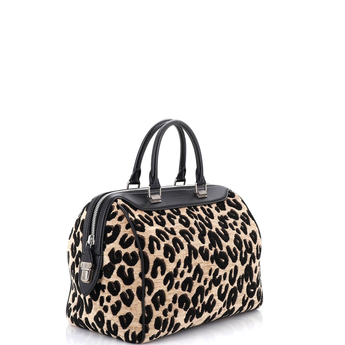Louis Vuitton Louis Vuitton Speedy Handbag Limited Edition Stephen Sprouse Leopard Chenille (1 of 6)