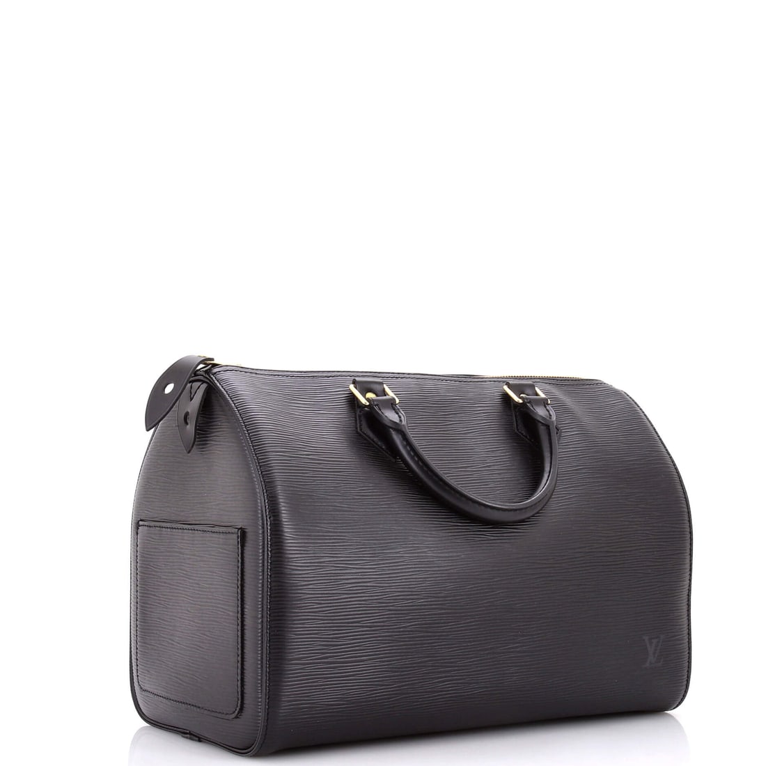 Louis Vuitton Louis Vuitton Speedy Handbag Epi Leather 30: A little extra, in the most tasteful way. Meet your next go-to: authentic Louis Vuitton Louis Vuitton Speedy Handbag Epi Leather 30. Approx. 8.0 in H x 13.0 in W x 7.0 in D. A polished silhouette with