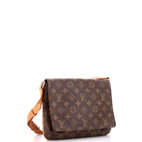 Louis Vuitton Louis Vuitton Musette Tango Handbag Monogram Canvas