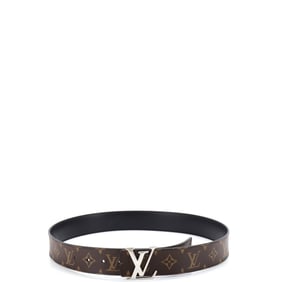 Louis Vuitton Louis Vuitton LV Initiales Reversible Belt Monogram Canvas and Leather Wide