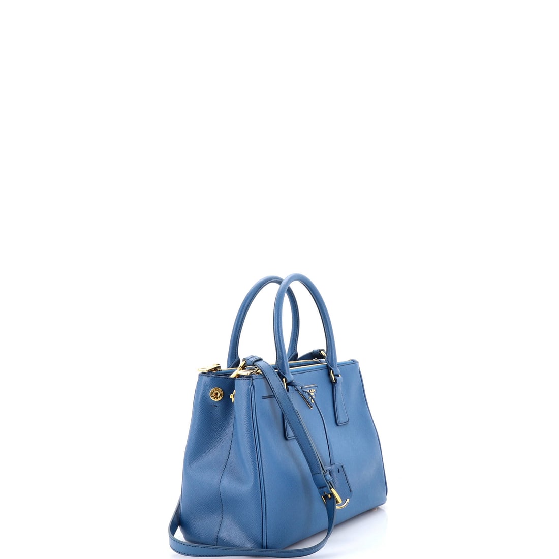 Prada Prada Double Zip Lux Tote Saffiano Leather Small (1 of 7)