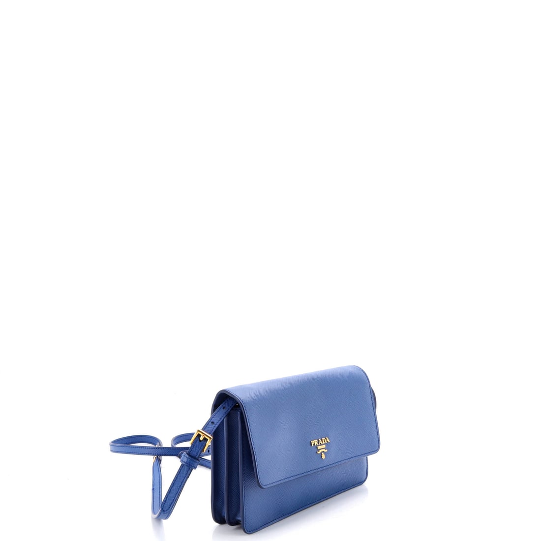 Prada Prada Wallet on Strap Saffiano Leather Small: Authentic Prada Prada Wallet on Strap Saffiano Leather Small. A certified glow-up for your rotation. Approximate dimensions are 5.0 by 7.0 by 2.0 inches. Equal parts functional and fabulous. The kind