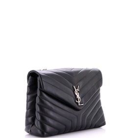 Saint Laurent Saint Laurent Loulou Shoulder Bag Matelasse Chevron Leather Medium
