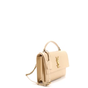 Saint Laurent Saint Laurent Sunset Top Handle Shoulder Bag Leather Medium