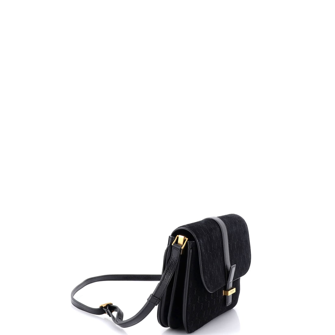 Saint Laurent Saint Laurent Top Flap Satchel Monogram All Over Suede Small: Authentic Saint Laurent Saint Laurent Top Flap Satchel Monogram All Over Suede Small. Because basics deserve better company. Approximate dimensions are 7.5 by 8.5 by 3.0 inches. Equal parts functional