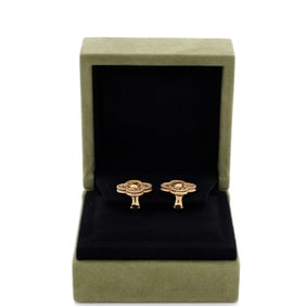 Van Cleef & Arpels Van Cleef & Arpels Vintage Alhambra Earrings 18K Yellow Gold