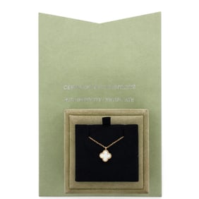 Van Cleef & Arpels Van Cleef & Arpels Sweet Alhambra Pendant Necklace 18K Yellow Gold and Mother of