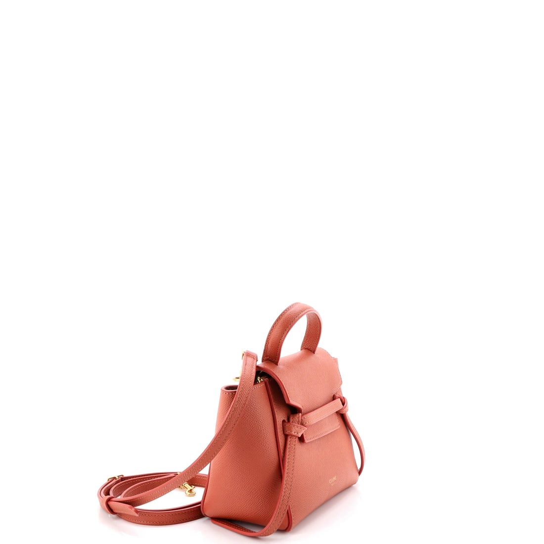 Celine Belt Bag Textured Leather Pico: From the ateliers of Celine, this is no ordinary handbag it's a marvel. Featuring the iconic Celine Belt Bag Textured Leather Pico, its a testament to refined rebellion. The rich pink palette evokes s