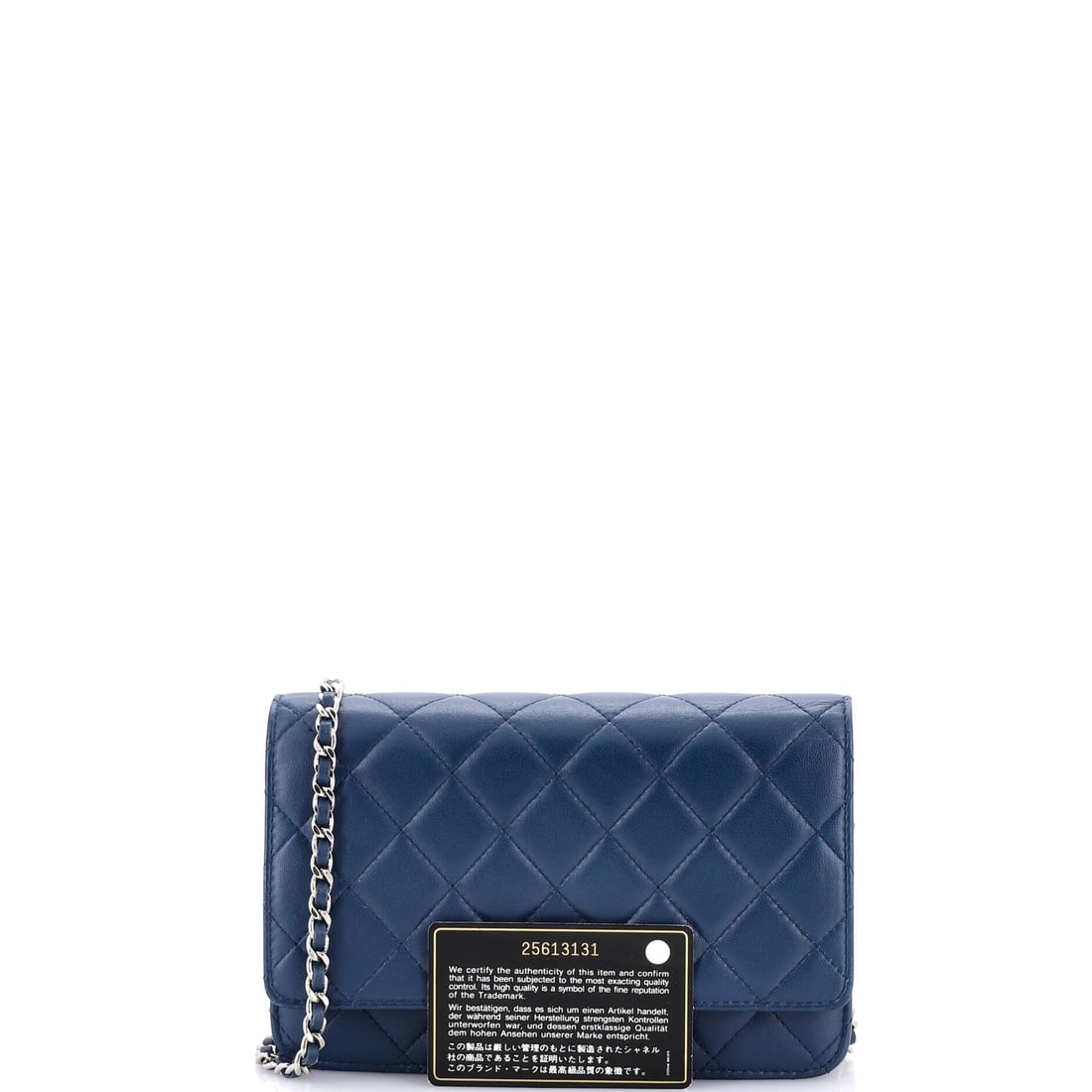 Chanel Wallet on Chain Quilted Lambskin: Luxury meets legend in this show-stopping Chanel piece, ready for your next grand entrance. Featuring the iconic Chanel Wallet on Chain Quilted Lambskin, its a testament to refined rebellion. The rich