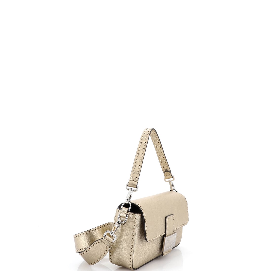 Fendi Selleria Baguette NM Bag Leather Medium (1 of 5)