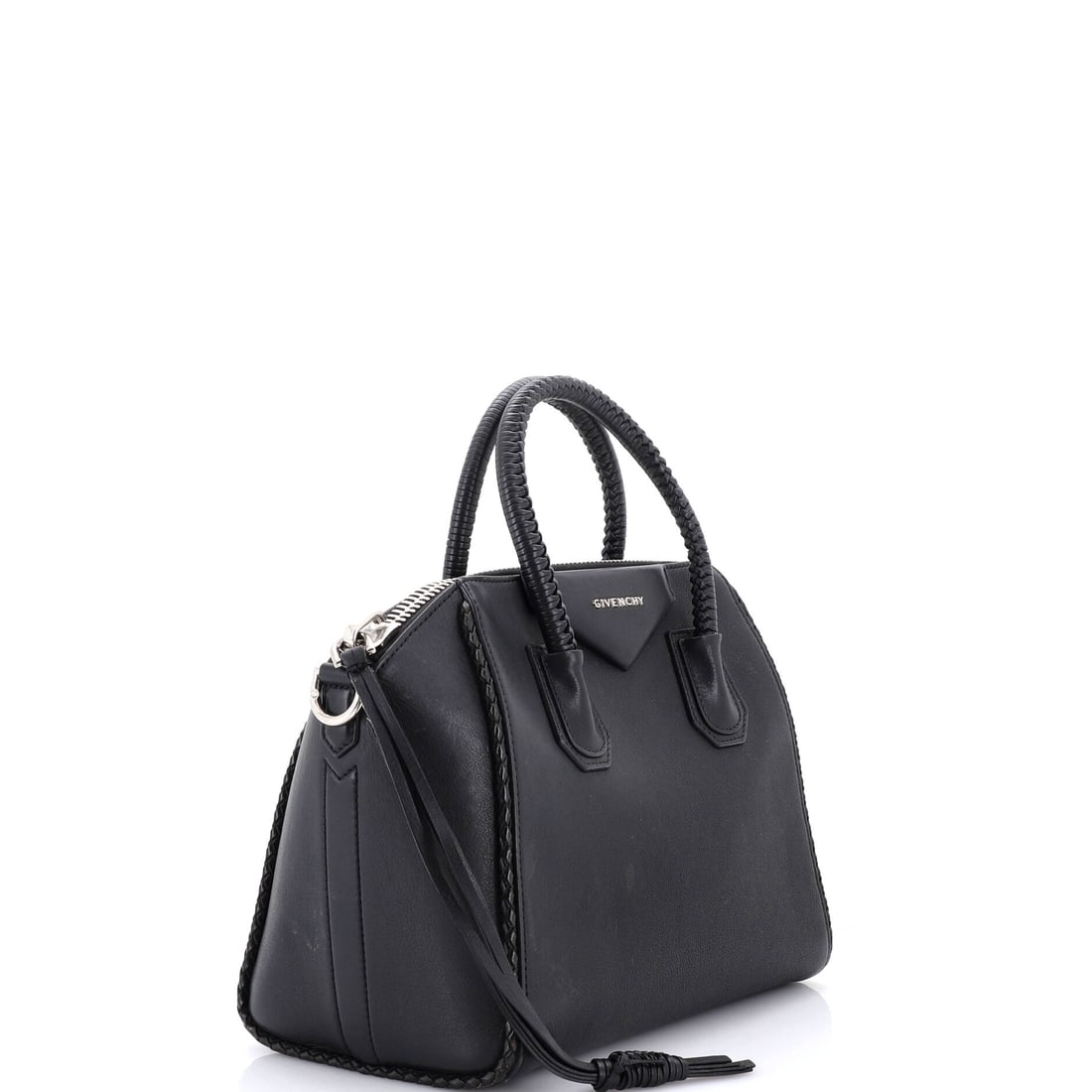 Givenchy Antigona Bag Leather with Woven Detail Small (1 of 8)