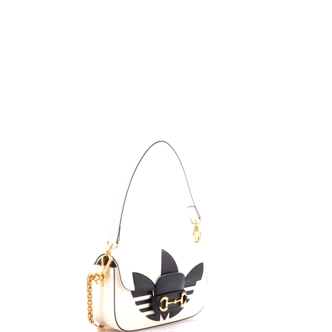 Gucci x Adidas Horsebit 1955 Shoulder Bag Leather East West: From the ateliers of Gucci, this is no ordinary handbag it's a marvel. Featuring the iconic Gucci x Adidas Horsebit 1955 Shoulder Bag Leather East West, its a testament to refined rebellion. The rich