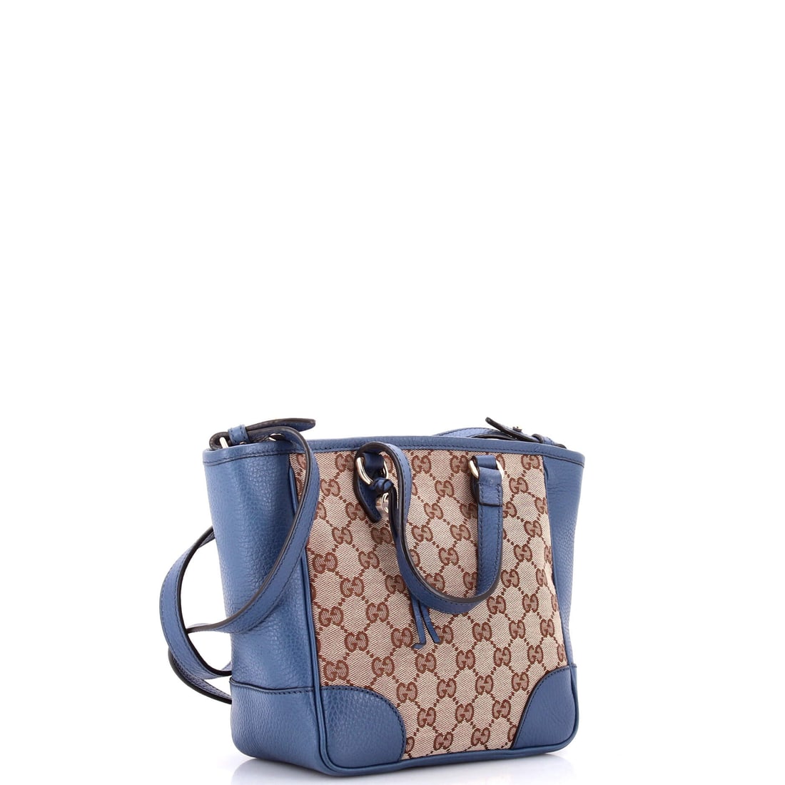 Gucci Bree Convertible Tote GG Canvas with Leather Small (1 of 5)