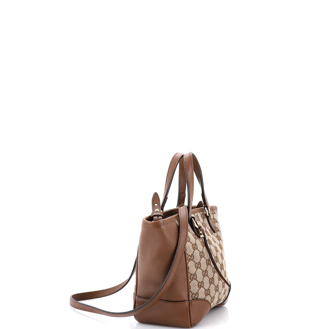 Gucci Bree Convertible Tote GG Canvas with Leather Small (1 of 8)