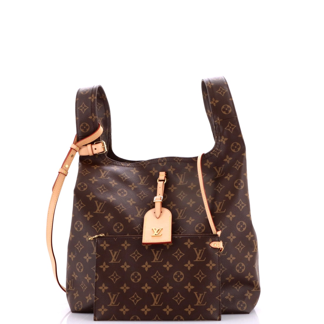 Louis Vuitton Atlantis Handbag Monogram Canvas GM: From the ateliers of Louis Vuitton, this is no ordinary handbag it's a marvel. Featuring the iconic Louis Vuitton Atlantis Handbag Monogram Canvas GM, its a testament to refined rebellion. The rich br