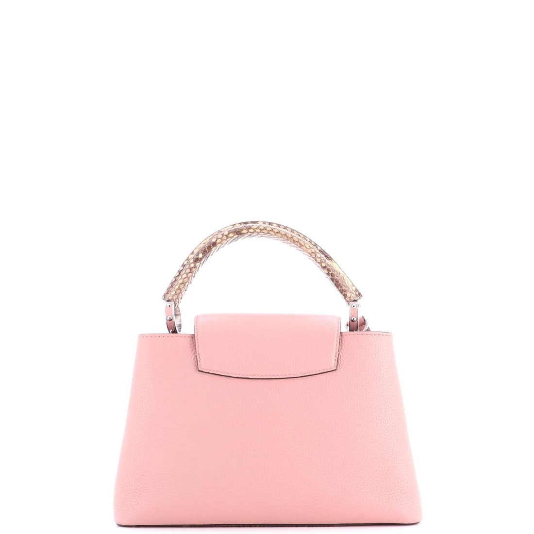 Louis Vuitton Capucines Bag Leather with Python PM - 2