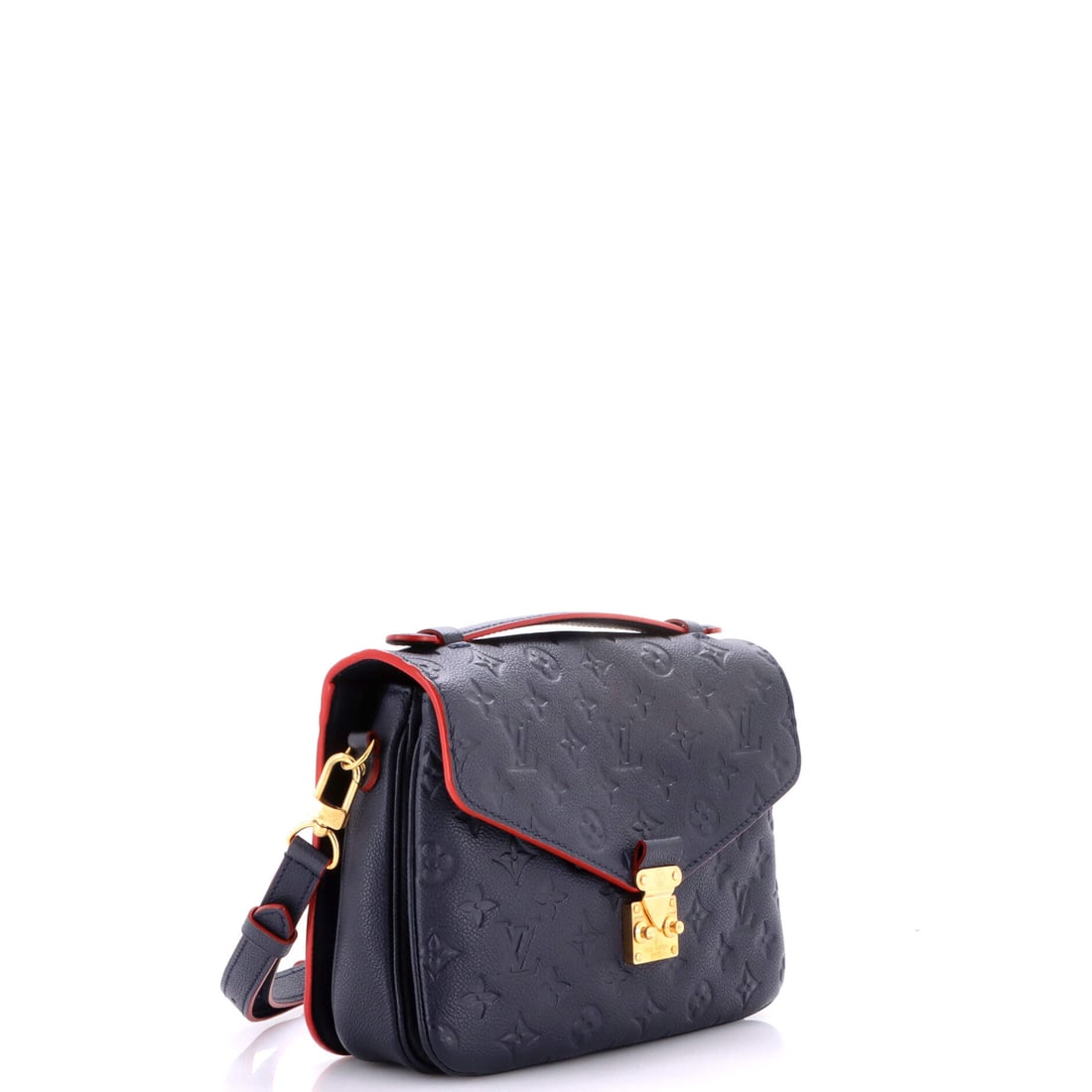 Louis Vuitton Pochette Metis Monogram Empreinte Leather: A signature silhouette from Louis Vuitton, meticulously crafted to enchant collectors and connoisseurs alike. Featuring the iconic Louis Vuitton Pochette Metis Monogram Empreinte Leather, its a testam