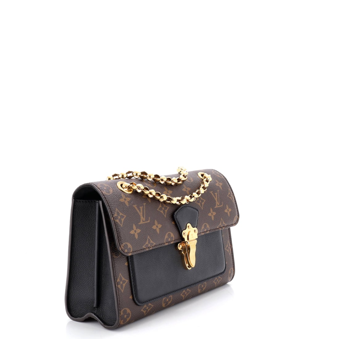 Louis Vuitton Victoire Handbag Monogram Canvas and Leather: Luxury meets legend in this show-stopping Louis Vuitton piece, ready for your next grand entrance. Featuring the iconic Louis Vuitton Victoire Handbag Monogram Canvas and Leather, its a testament to r