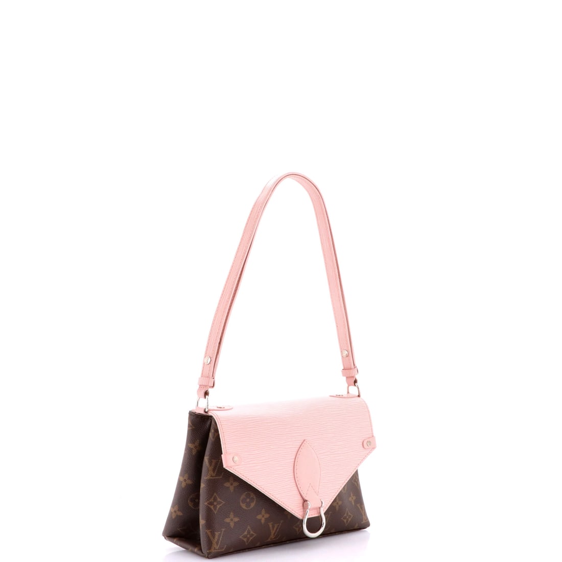 Louis Vuitton Saint Michel Handbag Monogram Canvas and Epi Leather: From the ateliers of Louis Vuitton, this is no ordinary handbag it's a marvel. Featuring the iconic Louis Vuitton Saint Michel Handbag Monogram Canvas and Epi Leather, its a testament to refined rebel