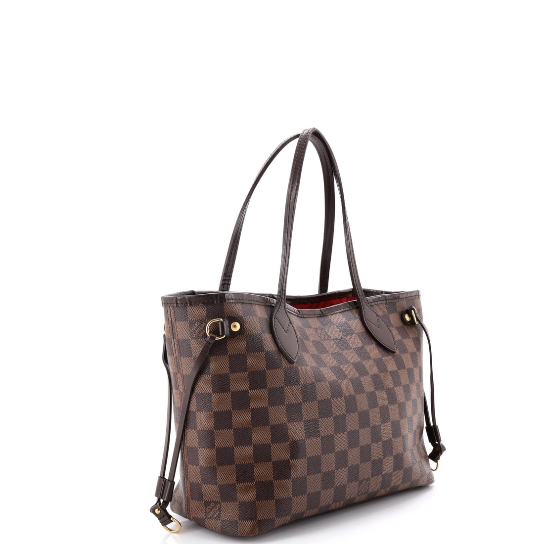 Louis Vuitton Neverfull Tote Damier PM: Louis Vuitton delivers iconic form and fearless flair with this stunning creation. Featuring the iconic Louis Vuitton Neverfull Tote Damier PM, its a testament to refined rebellion. The rich brown