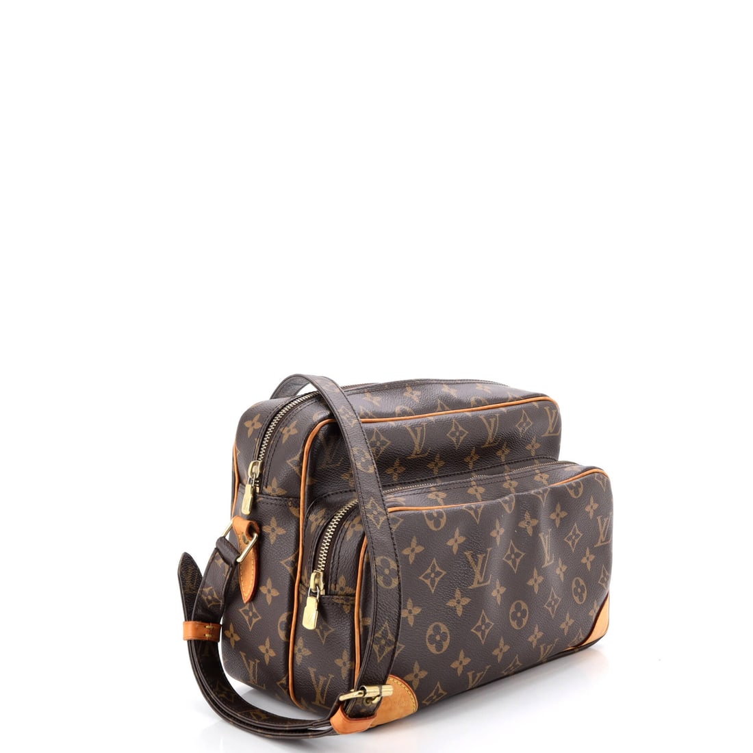 Louis Vuitton Nil Messenger Bag Monogram Canvas 28: From the ateliers of Louis Vuitton, this is no ordinary handbag it's a marvel. Featuring the iconic Louis Vuitton Nil Messenger Bag Monogram Canvas 28, its a testament to refined rebellion. The rich b