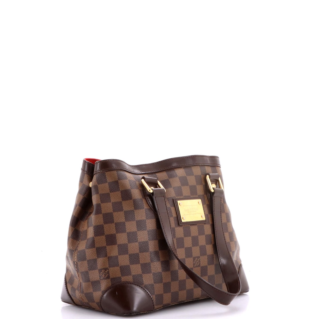 Louis Vuitton Hampstead Handbag Damier PM: From the ateliers of Louis Vuitton, this is no ordinary handbag it's a marvel. Featuring the iconic Louis Vuitton Hampstead Handbag Damier PM, its a testament to refined rebellion. The rich brown pale