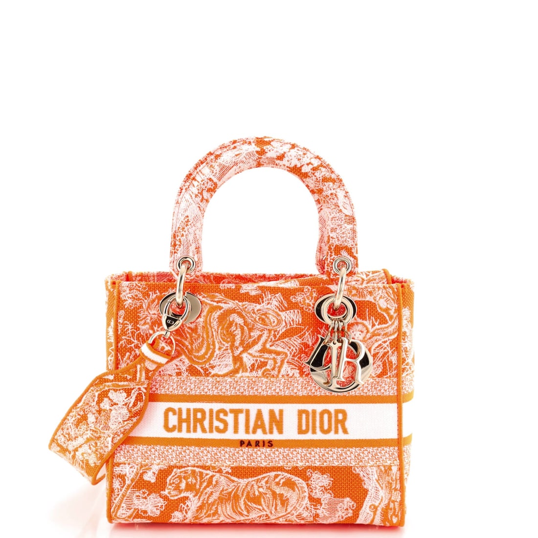 Christian Dior Toile de Jouy Lady D-Lite Bag: Some pieces simply exist; the Christian Dior Toile de Jouy Lady D-Lite Bag has that rare ability to feel timeless and entirely current at once. Equal parts classic and cleverly self-aware.