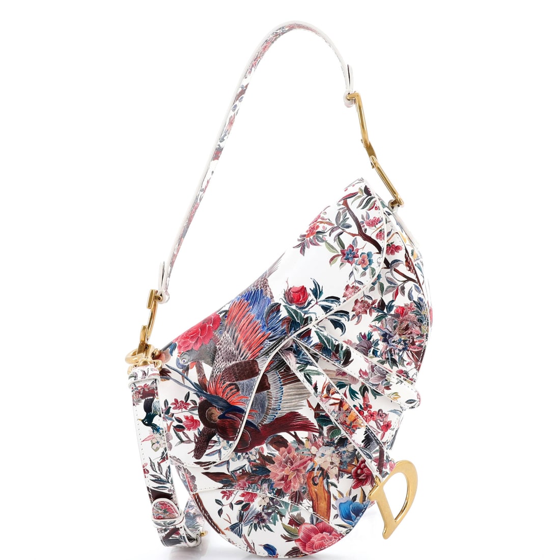 Christian Dior Saddle Handbag with Strap (1 of 6)