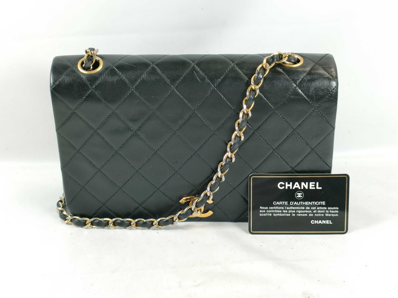 Chanel Lambskin Quilted S Flap (1 of 15)