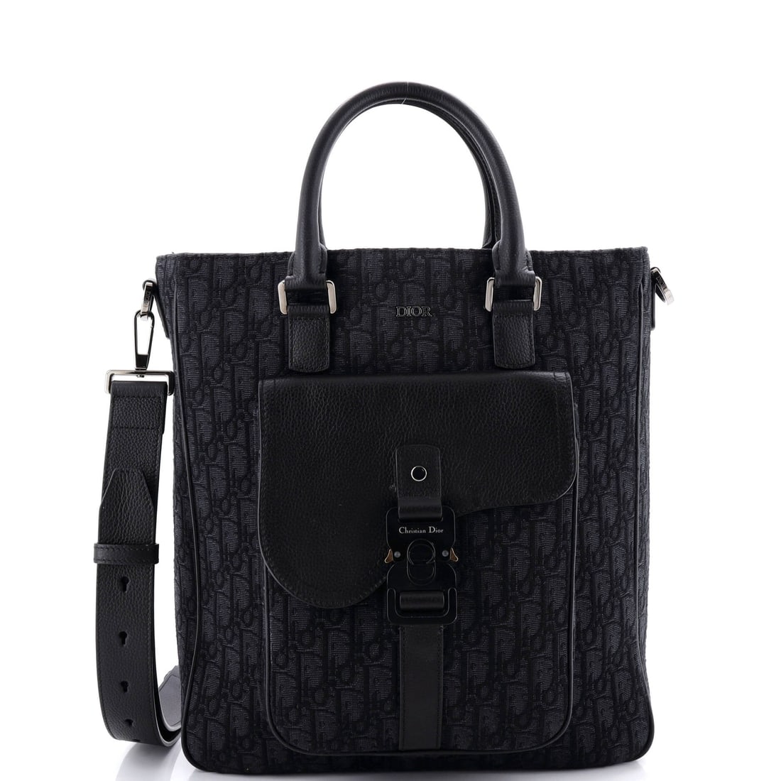 Christian Dior Saddle Buckle Convertible Tote: The Christian Dior Saddle Buckle Convertible Tote proves that refinement and personality are not mutually exclusive. It is the sort of piece that does the talking so you do not have to.