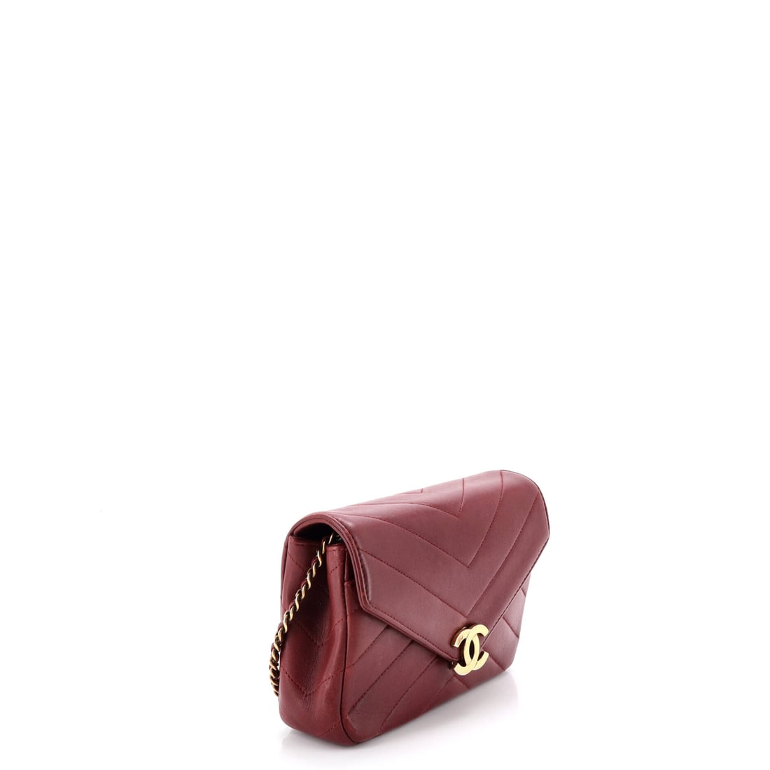 Chanel Coco Envelope Flap Bag Chevron Leather Medium: Lot 180 is a collector-friendly pick with serious style mileage. Offered here as Chanel Chanel Coco Envelope Flap Bag Chevron Leather Medium, finished in Red; approx. 8.5 W x 6.0 H; 2.5 D. Equal parts